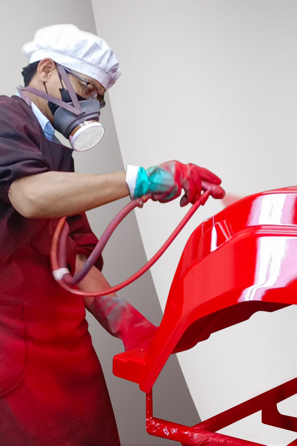 Manual Spray Painting